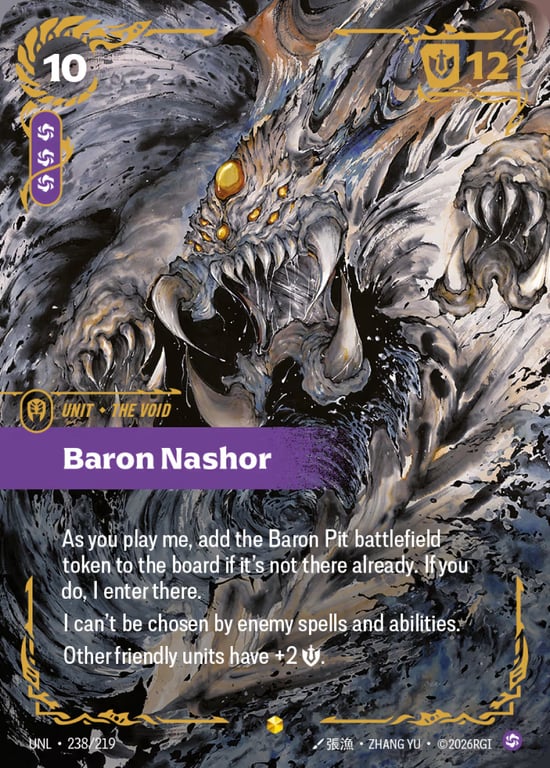 Baron Nashor, Riftbound card UNL-238