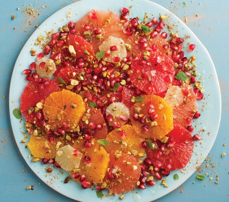 Bethany Kehdy's Moroccan citrus salad (photography by Sarka Babicka)