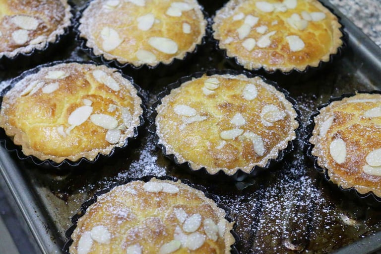 Frangipane mince pies