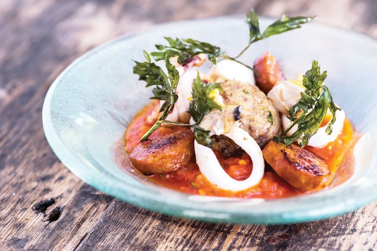 Albondigas Spanish tapas dish