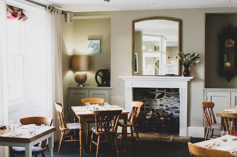 Inside The Barley Sheaf at Gorran