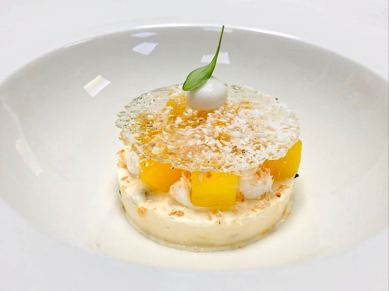 Passionfruit parfait