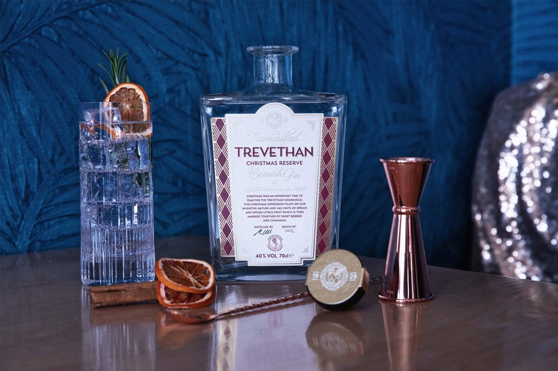 Trevethan Christmas Spirits bottle