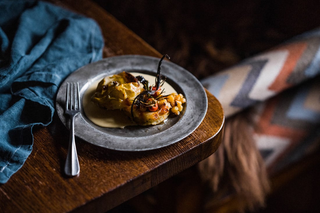 Dish at Woolsery