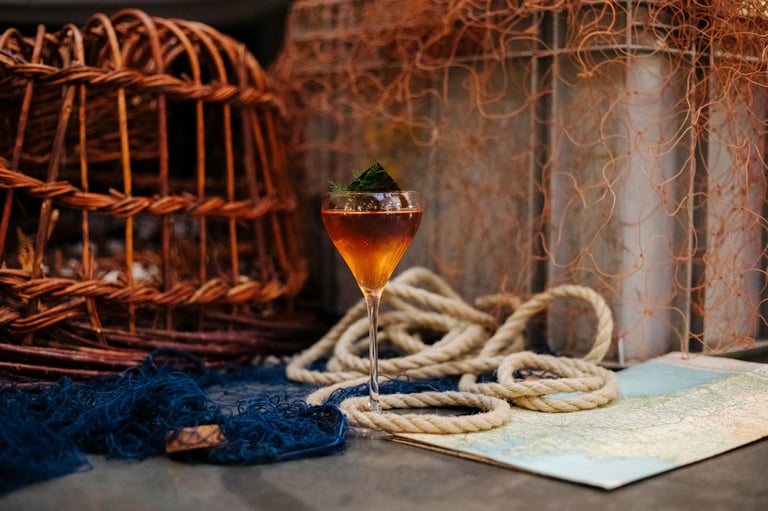 What Lies Beneath gin cocktail