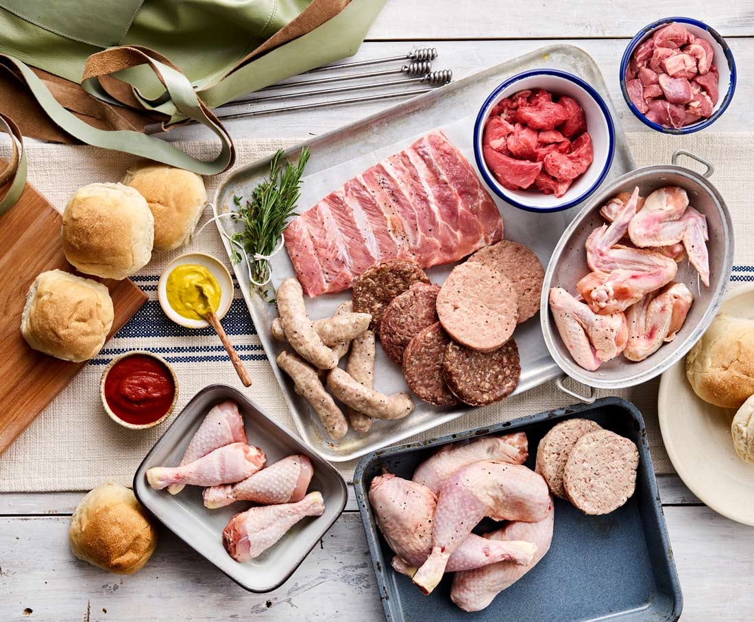 Best barbecue meat boxes - Combe Farm Organic