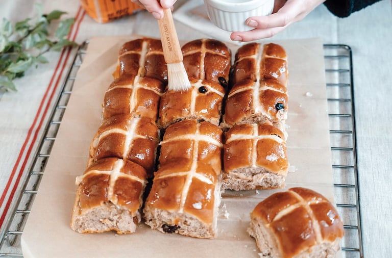 Hot Cross Buns recipe