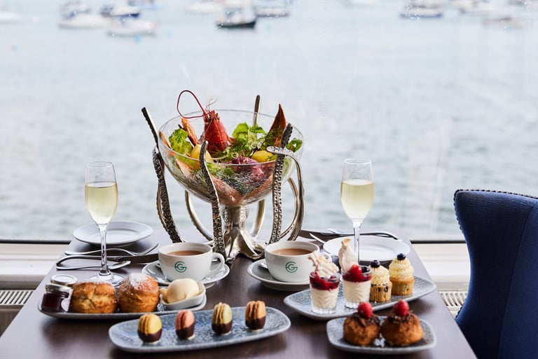 Afternoon tea in Cornwall at The Greenbank