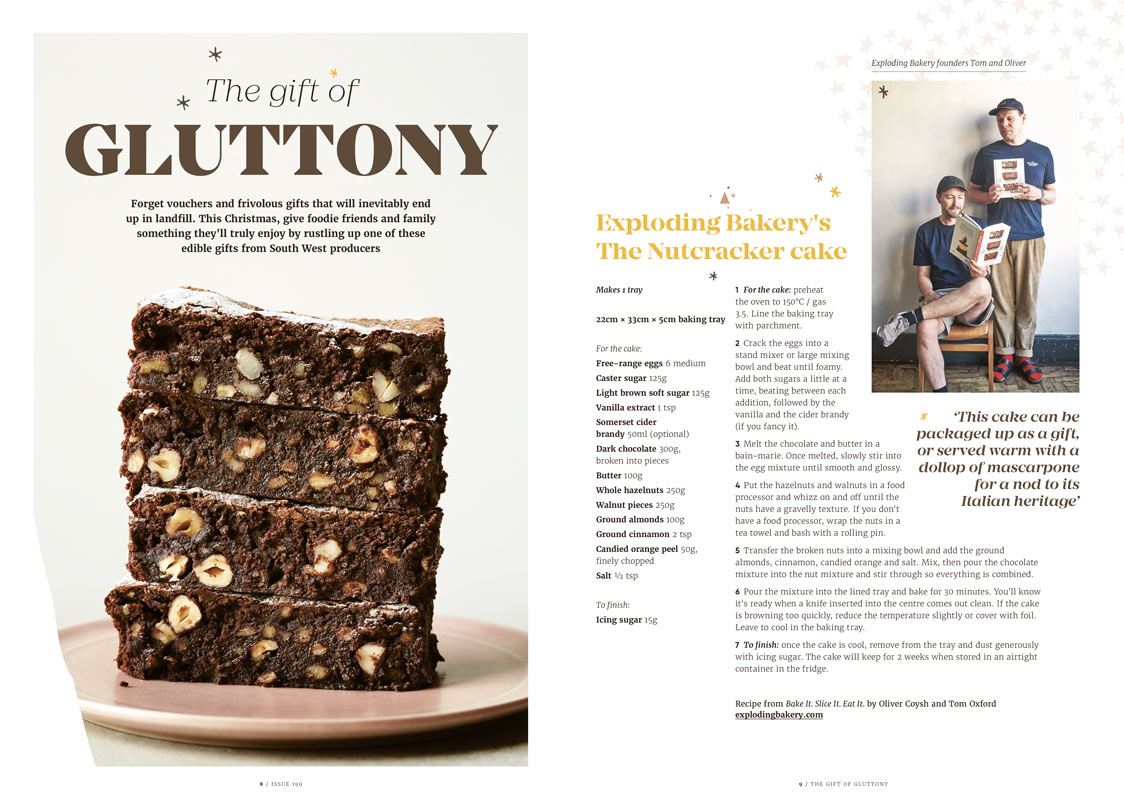 FOOD November December The Gift of Gluttony