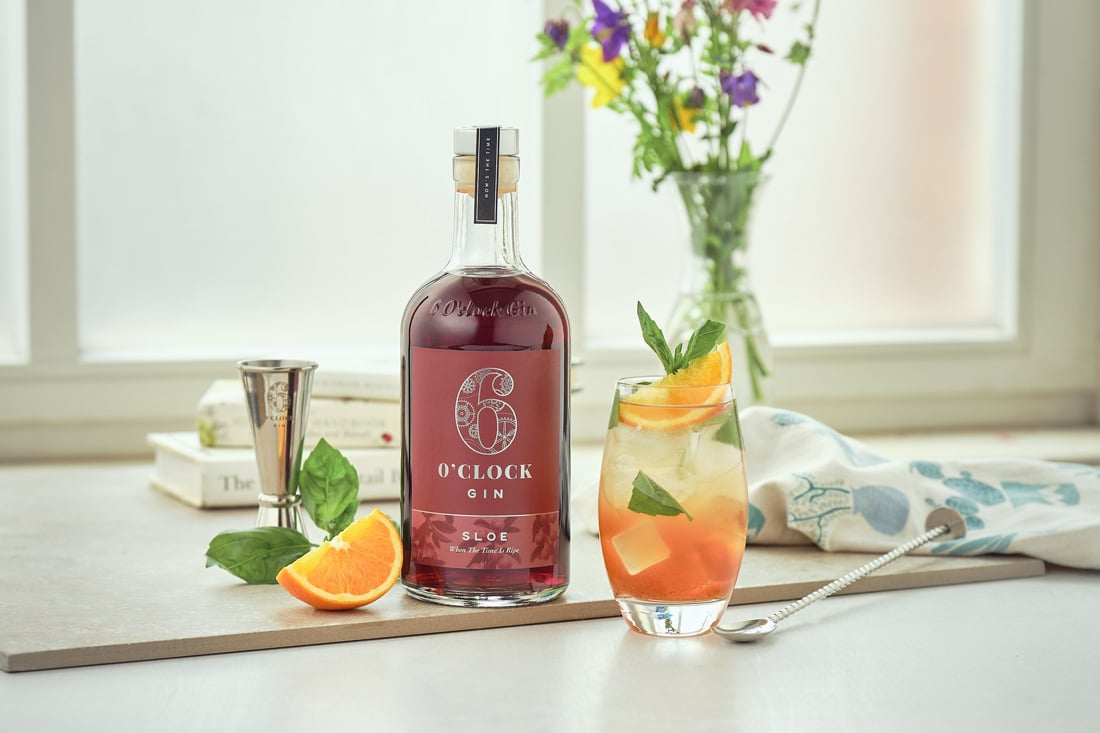 6 O'clock Sloe gins