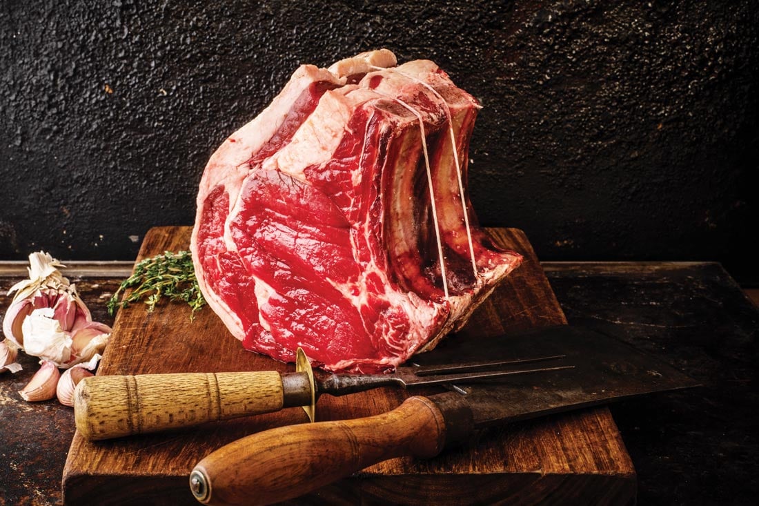 Grass-fed beef