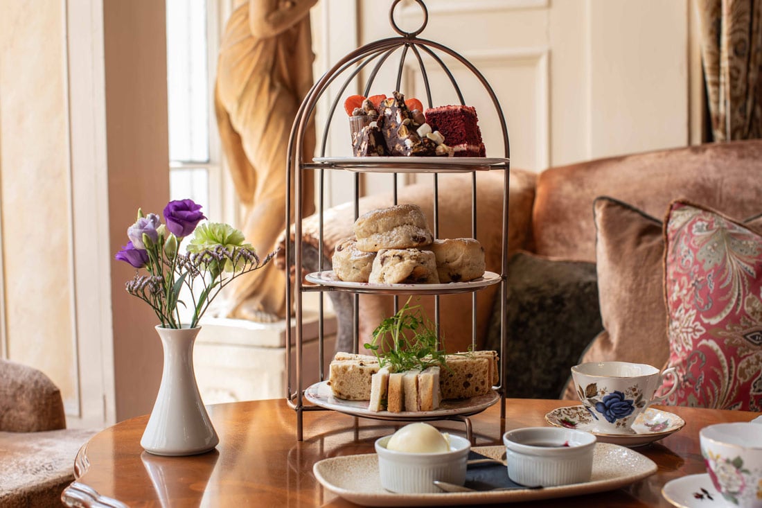 Penventon Park Hotel afternoon tea