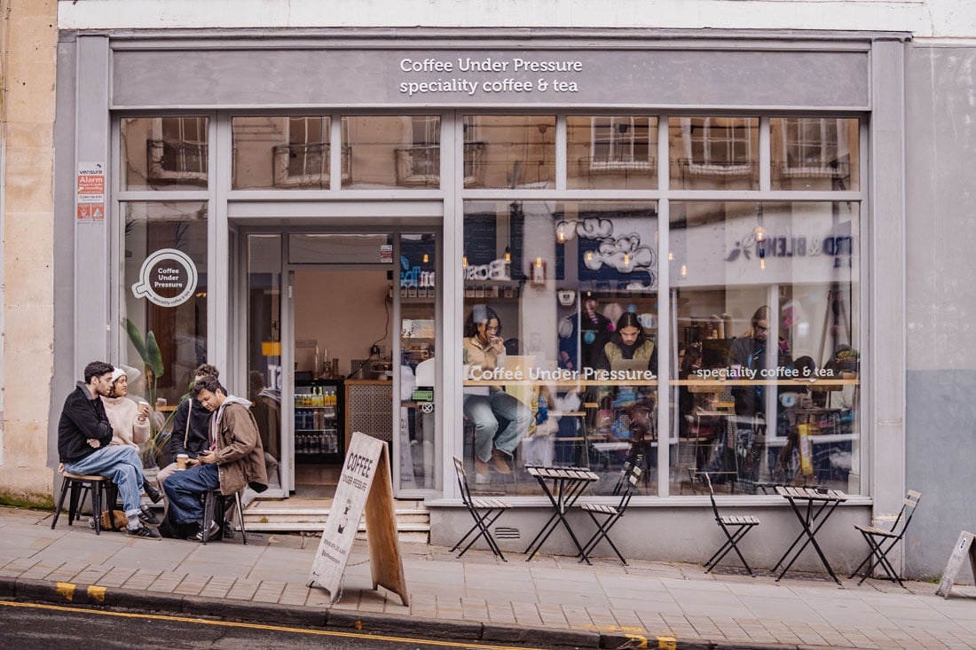 Coffee Under Pressure, cafes in Bristol