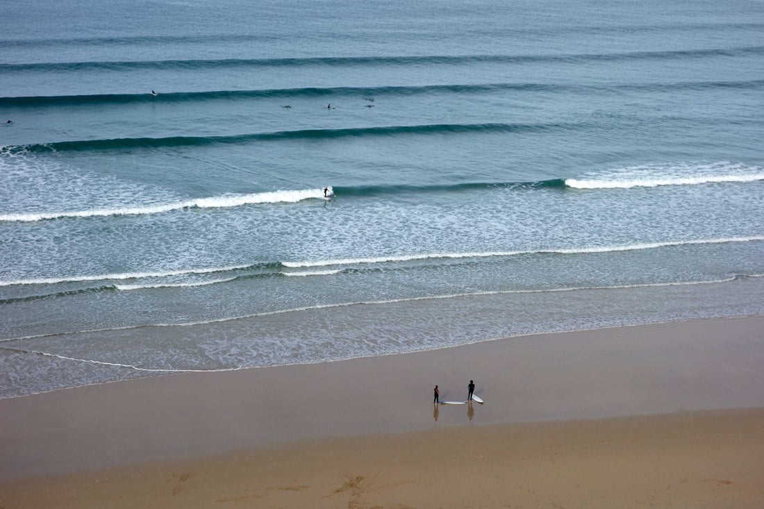 Watergate Bay Hotel surfing