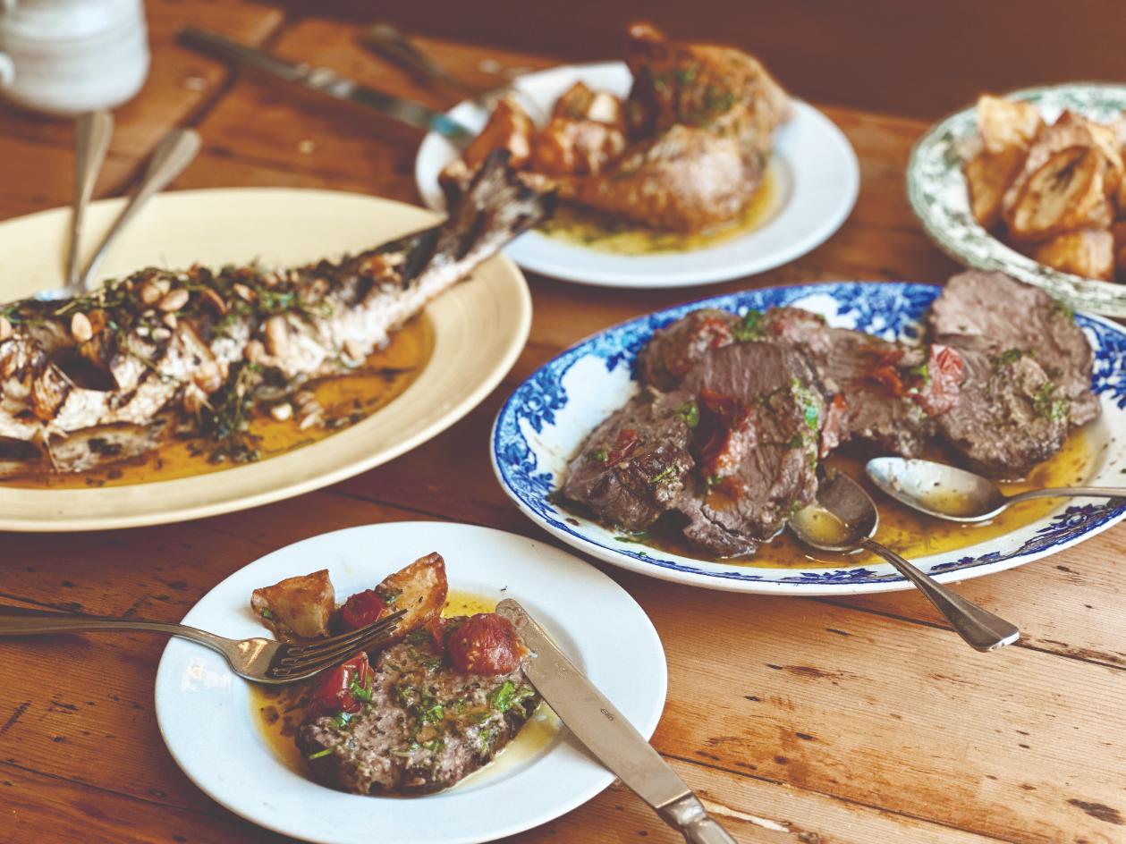 dishes of french food