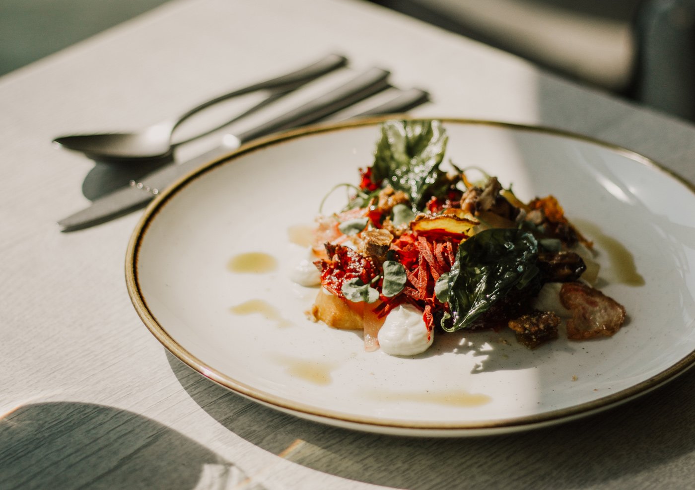 Brasserie on the Bay food