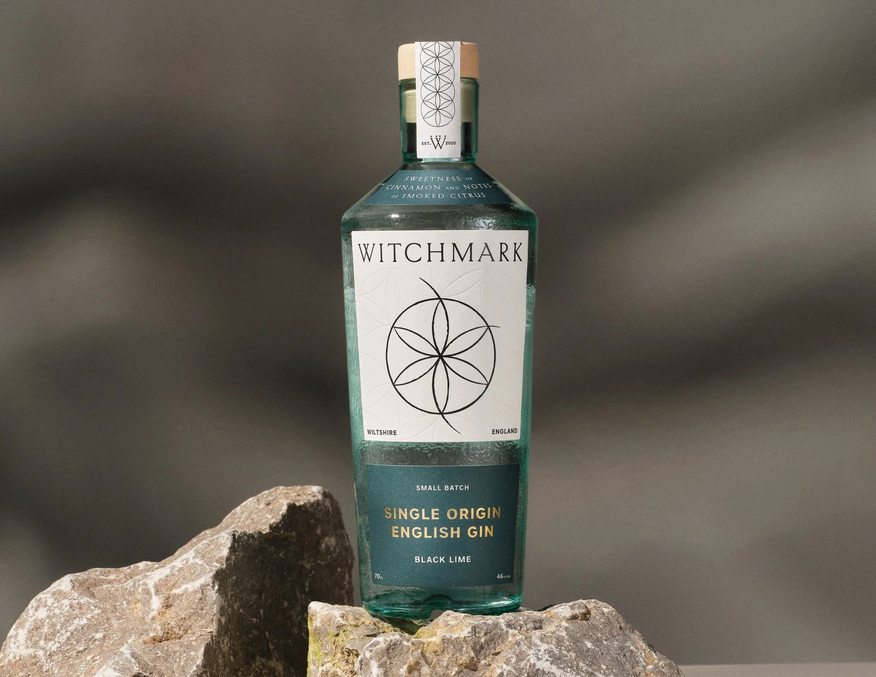 bottle of witchmark gin
