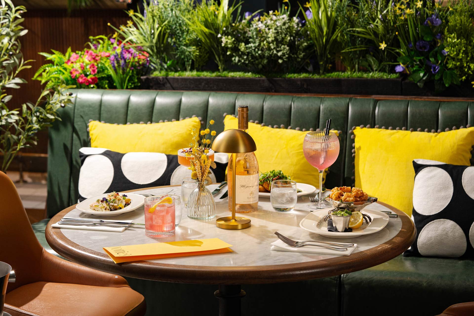 Food and drinks perfect for festive gatherings at Dottie's in Exeter.