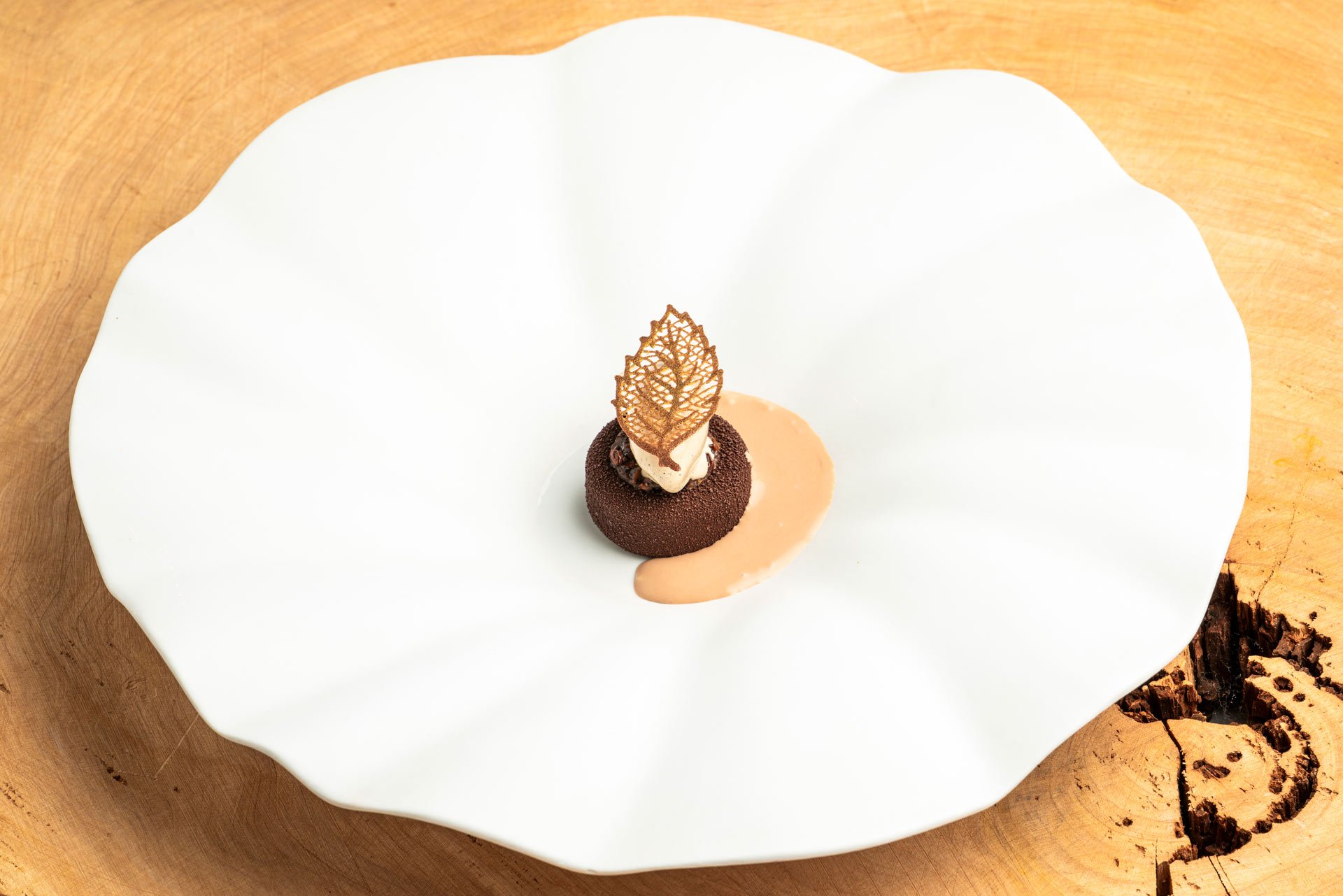 Acleaf chocolate dessert