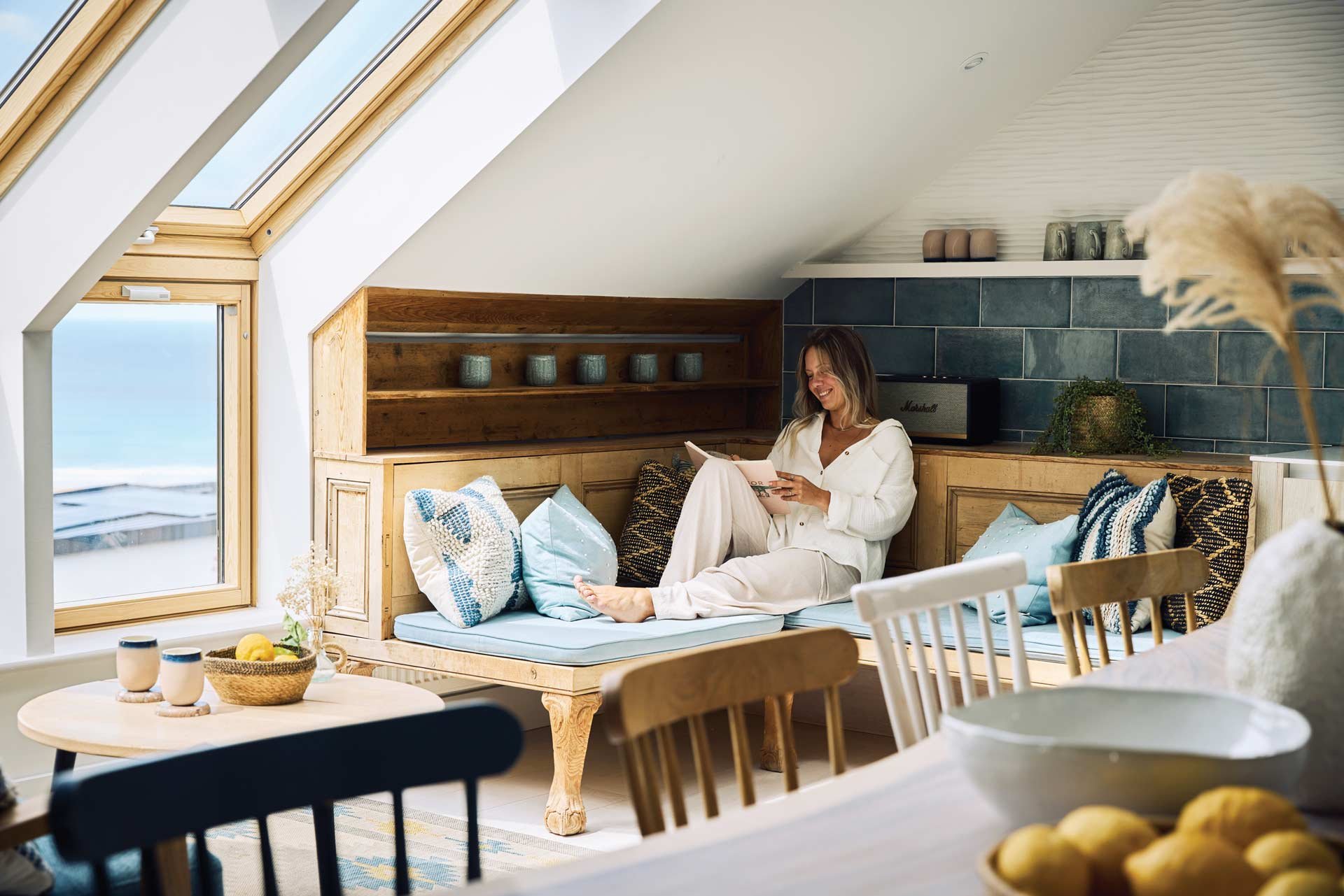 Relaxing in The Beach House