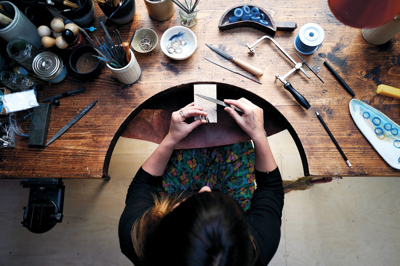 Jo Rees reviews Praktyka jewellery workshop