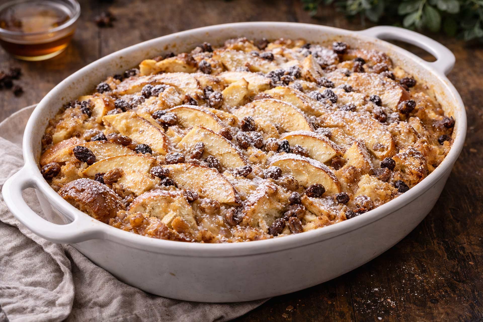 Bread and butter pudding