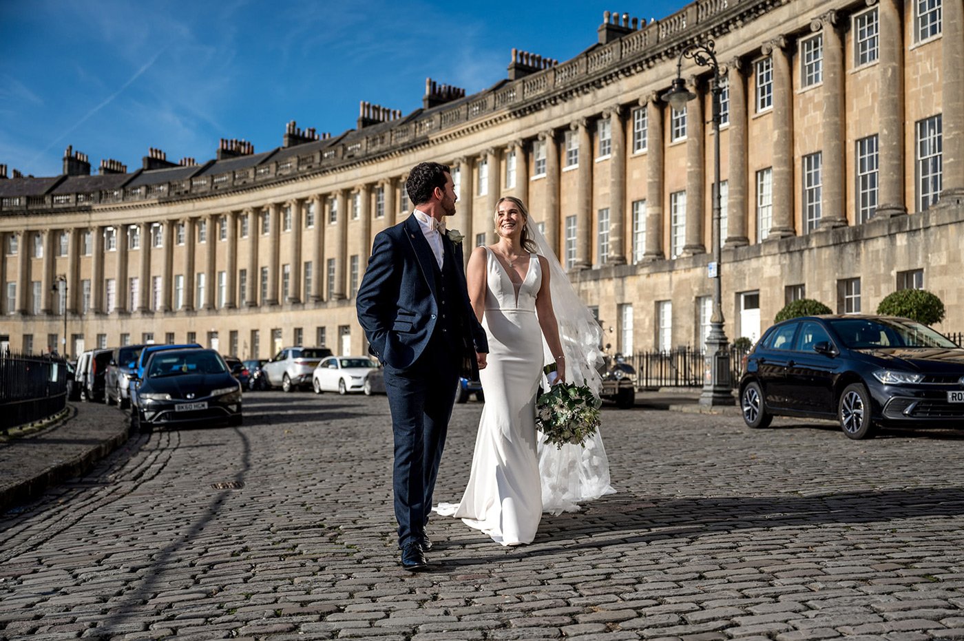 Hotel wedding venues in the South West, Royal Crescent in Bath
