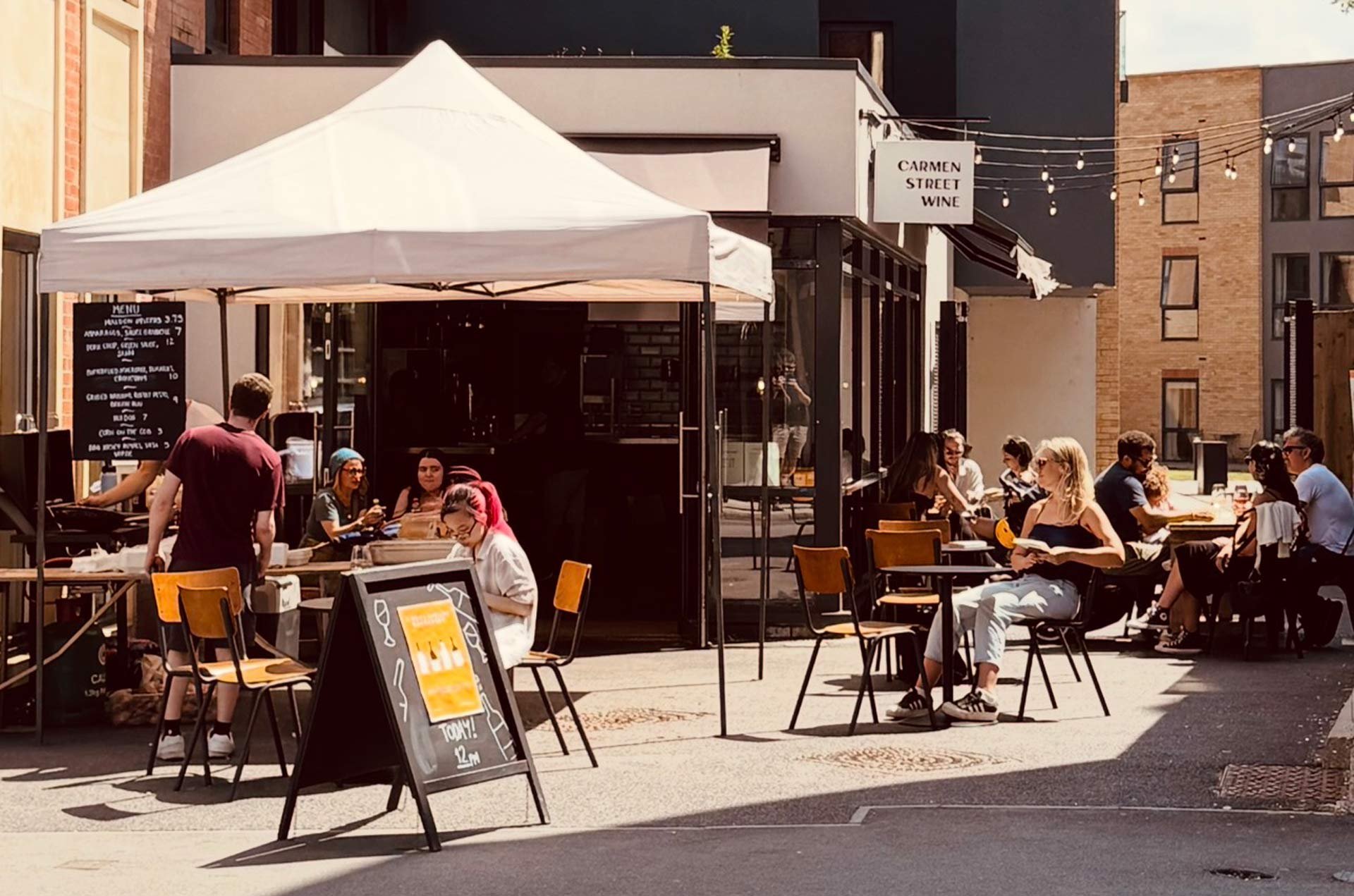 Carmen Street wine bar 
