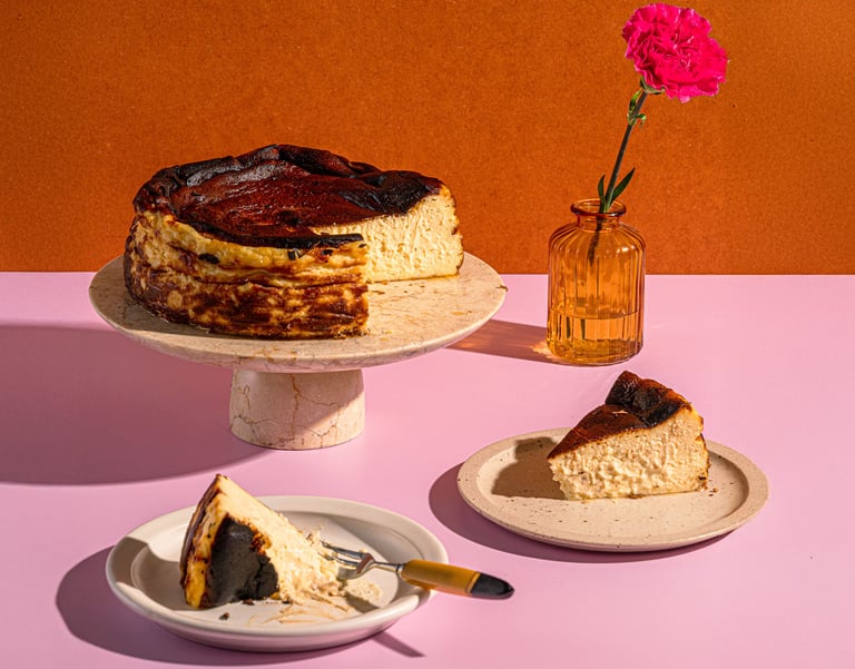 Basque cheesecake