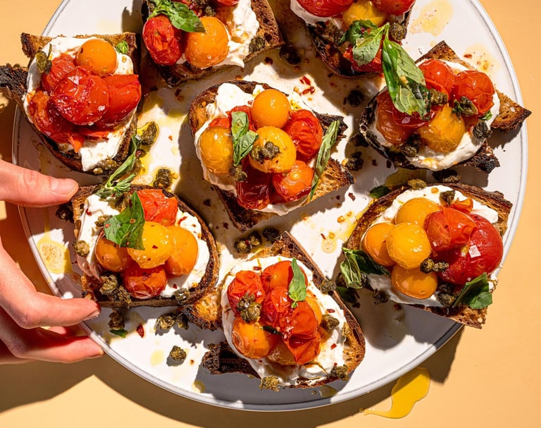 Tomato toasts