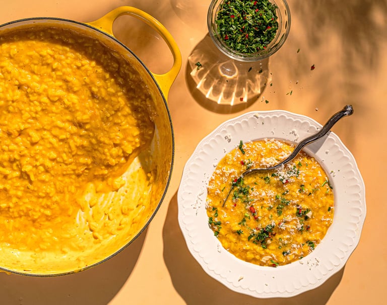 Sunshine risotto