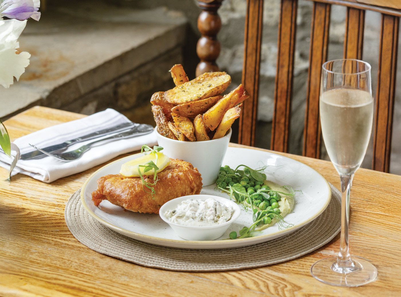 Rose & Crown food