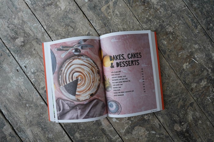 Indy Cafe Cookbook, volume 2, bakes, cakes and desserts