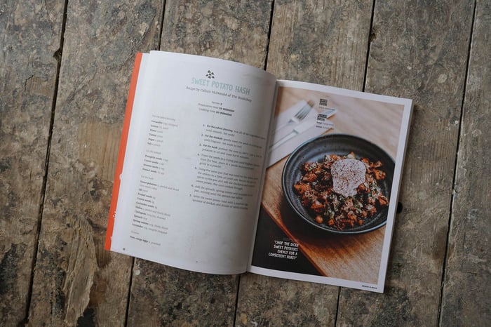 Indy Cafe Cookbook volume 2, Sweet Potato Hash