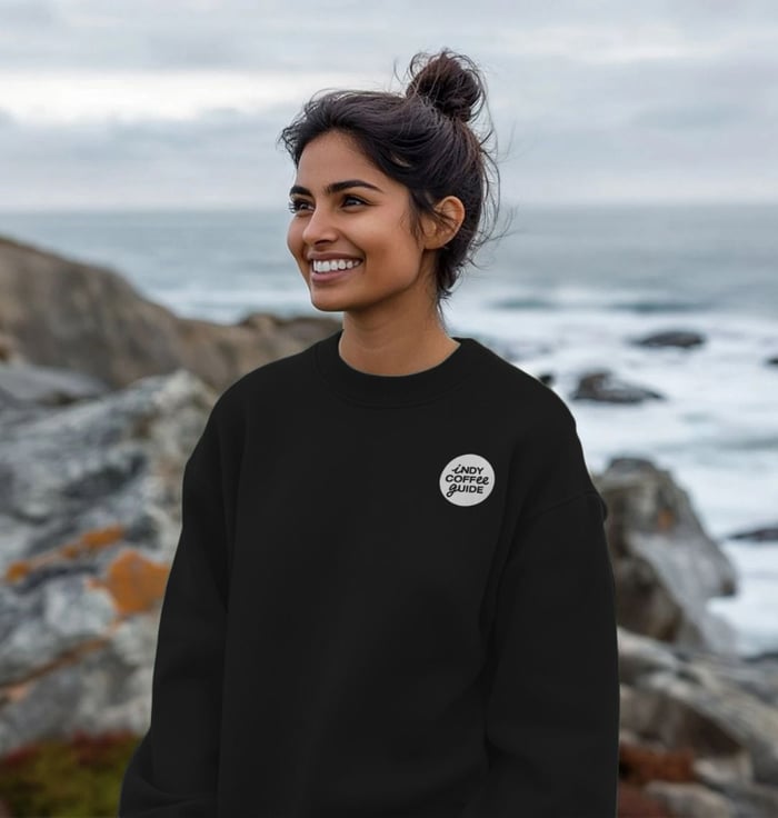 Indy Coffee Guide sweatshirt