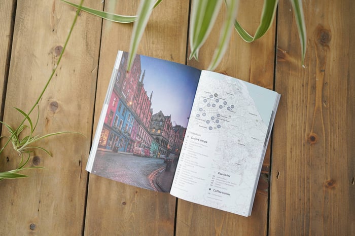 scotland indy coffee guide number 7 maps