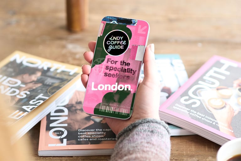 Indy Coffee Guide app