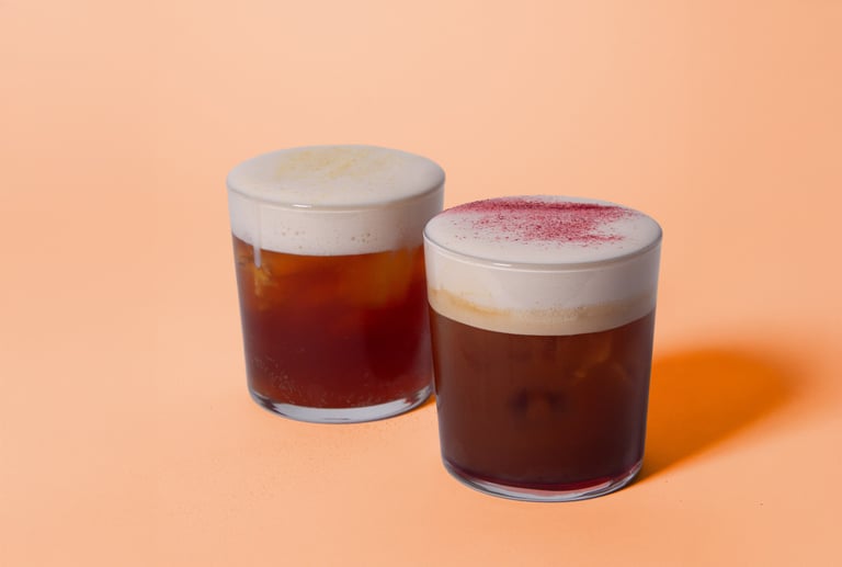 blood orange cold brew