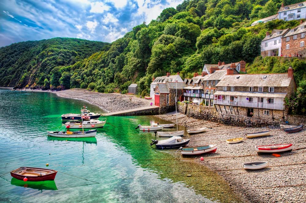 Clovelly village as featured in RIBA journal