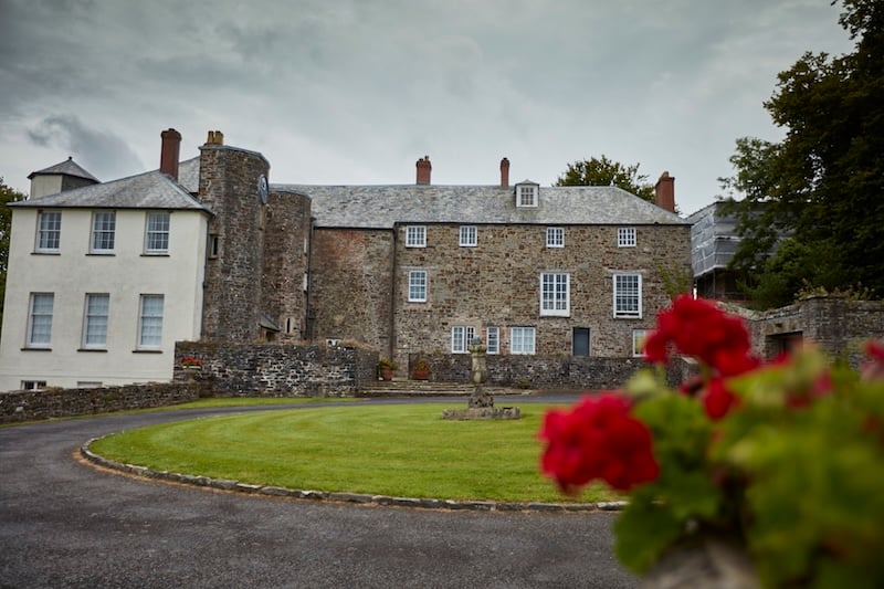 Clovelly manor house exterior shot