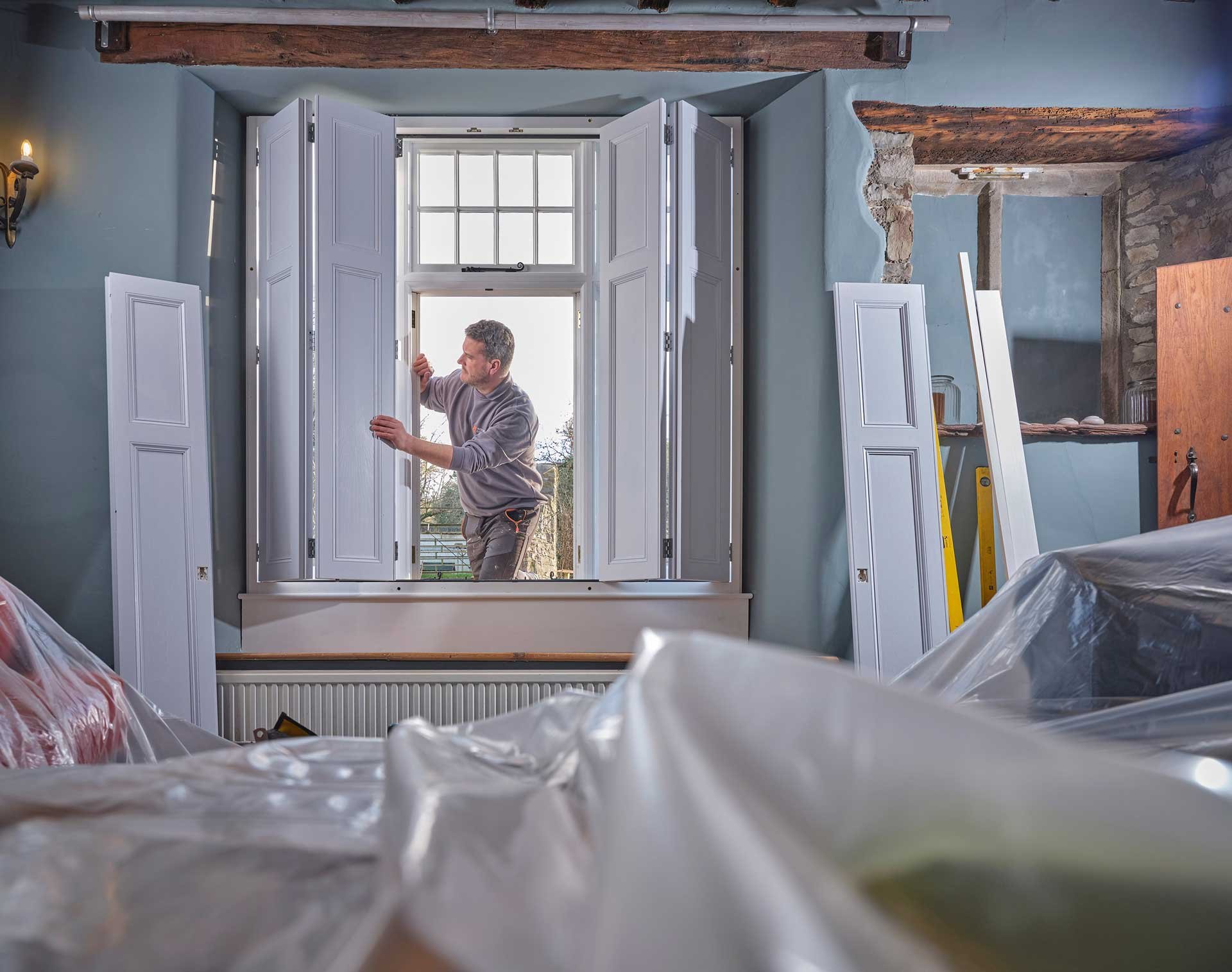 Heritage shutters for period and listed properties