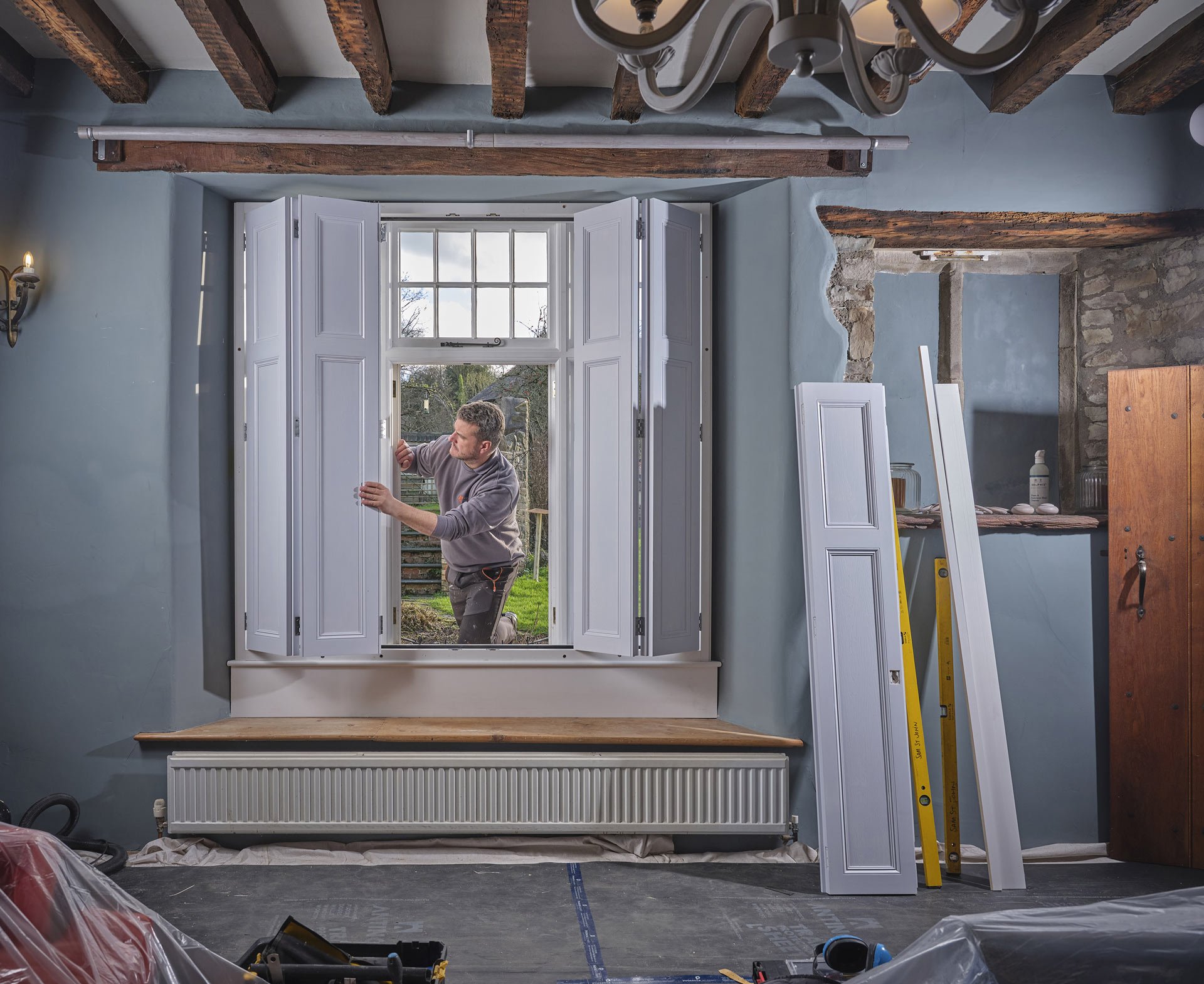 Shutter install