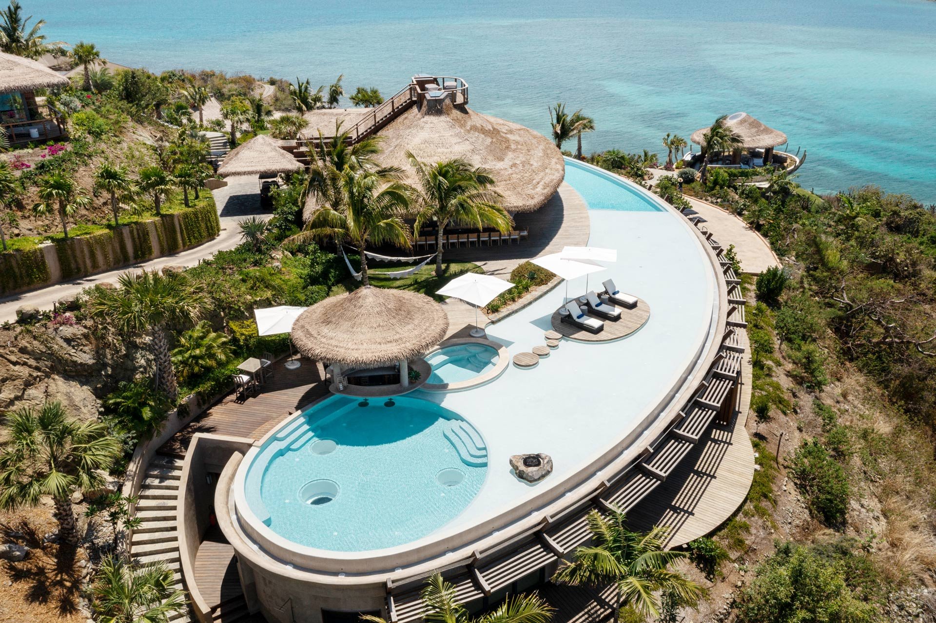 The Point estate on Moskito Island