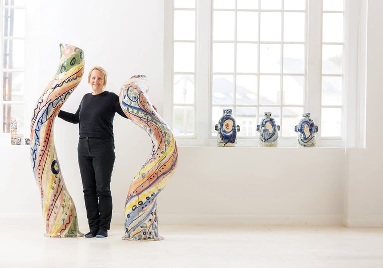 Sandy Brown, ceramicist