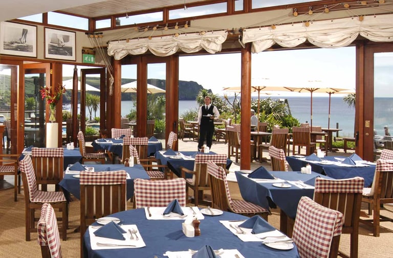 The Nare Hotel, Truro restaurant