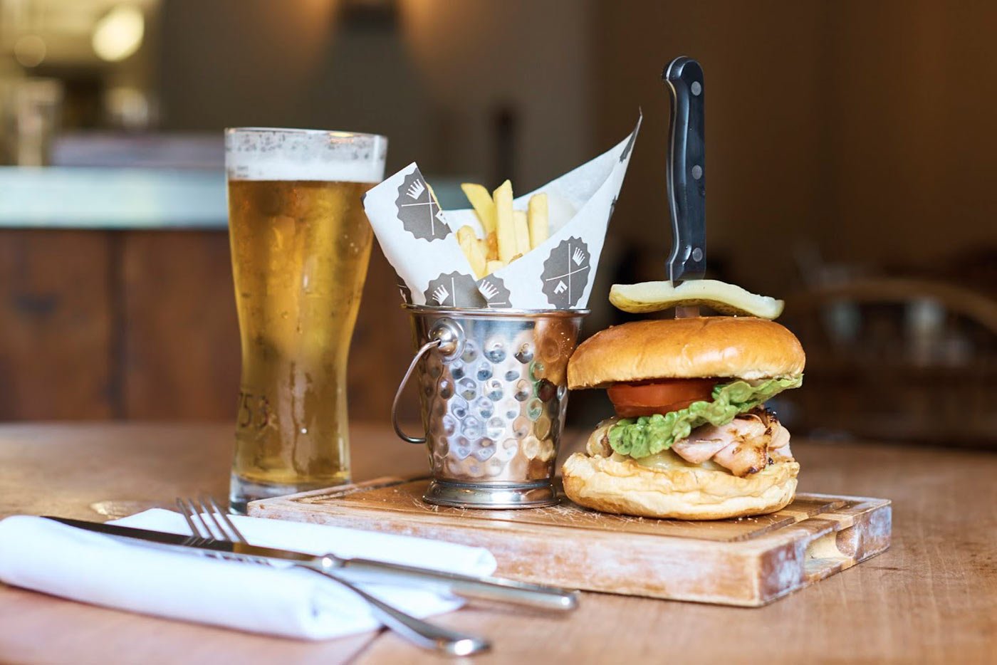 The Fontmell, Dorset food