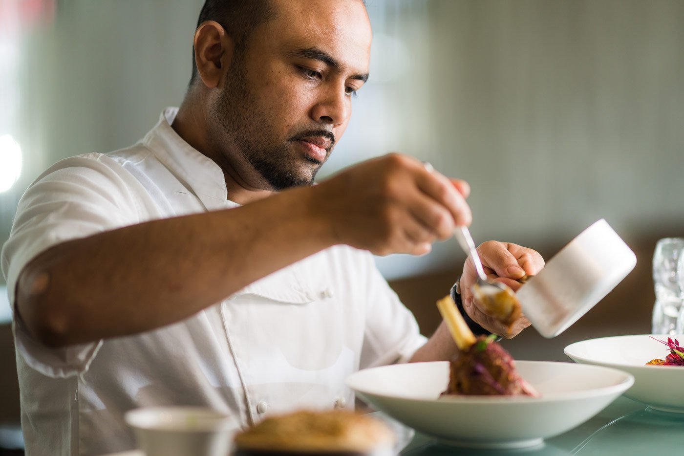 Chef at Mint Room in Bath