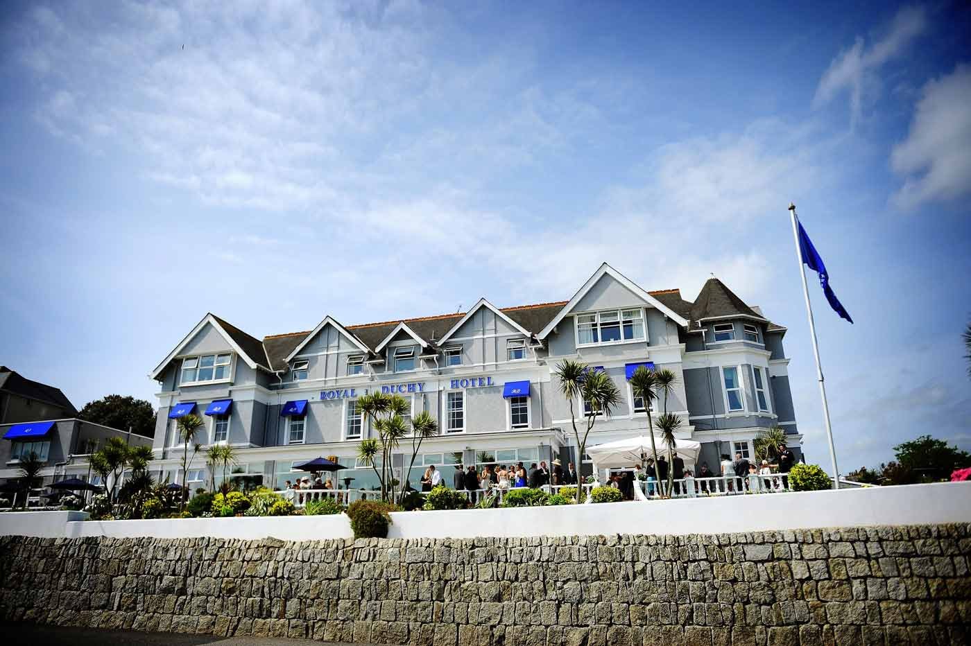 Exterior of Royal Duchy in Falmouth