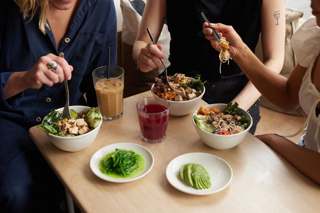 people eating food at nook cafe in bristol