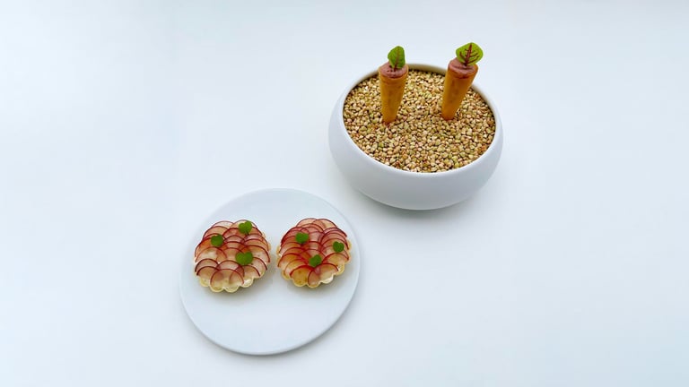 petty fours fine dining